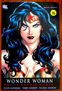 lot 76 image: 2008 WONDER WOMAN Who Is Wonder Woman HARDCOVER Trade Paperback 1ST PRINTING TPB $$$