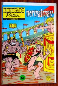 lot 90 image: NORMALMAN #9 June 1985 Renegade Press Comics $