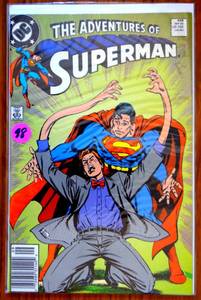 lot 98 image: The Adventures of Superman Issue #458 (September 1989, DC Comics) $