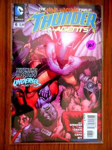 lot 101 image: THUNDER AGENTS #6 - NICK SPENCER SCRIPTS - 2012