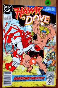 lot 111 image: DC COMICS - Hawk & Dove, No 5, DC, October 1989