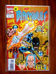 lot 118 image: Blackwulf #1 Marvel Comics by Glenn Herdling and Angel Medina 1994