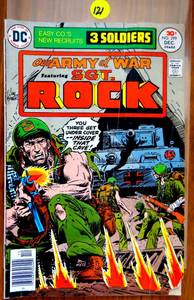 lot 121 image: VINTAGE OUR ARMY AT WAR #299 SGT. ROCK IN THREE SOLDIERS 1976 - $$$