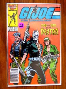 lot 128 image: 1ST PRINTING - G.I. Joe-A Real American Hero, Marvel issue #57 (1987) NM