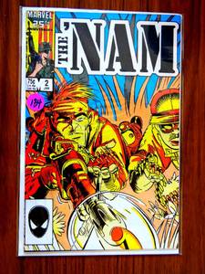 lot 134 image: 1986 The Nam #2 Marvel Comic War Copper Age