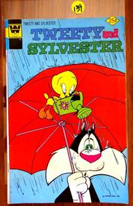 lot 139 image: VINTAGE Tweety and Sylvester #60 VG 1976 Whitman Comics