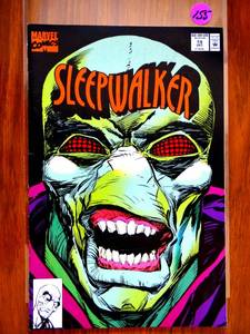 lot 155 image: VINTAGE Marvel Comics 1992 Sleepwalker #19 (Cover Turns into a Halloween Mask) - $$