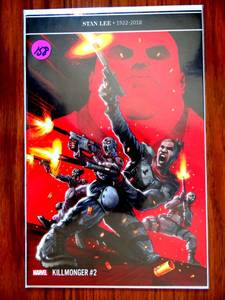 lot 158 image: Killmonger #2 Marvel Comics 2019 Stan Lee Tribute 1st Appearance as Pawn Key NM $$$
