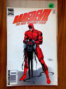 lot 165 image: Marvel Edge Comics October 1995 Comic Book 345 Daredevil The Man Without Fear $$$