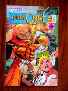 lot 170 image: Jonny Quest #17 Vintage (1987) Comico Comic Book - $$