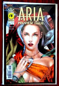 lot 178 image: ARIA PREVIEW ISSUE #1 NM- JAY ANCLETO 1998 - IMAGE AVALON COMIC $$