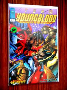 lot 180 image: Team Youngblood #3 (Image Comics 1993) BAGGEDBOARDED