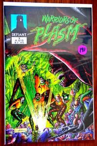 lot 191 image: WARRIORS OF PLASM #1 Defiant Comics 1993 NM