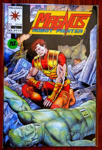 lot 192 image: Magnus Robot Fighter #26 (Valiant 1993) $