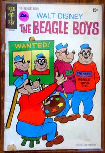 lot 206 image: VINTAGE 1970 The Beagle Boys #10 - Gold Key Comic Book $