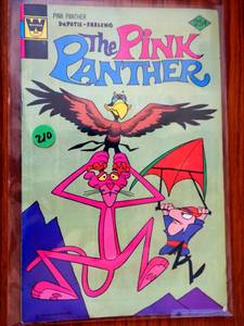 lot 210 image: VINTAGE The Pink Panther #36, Whitman, July 1976