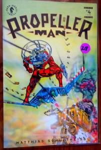 lot 218 image: Dark Horse Comics Propeller Man #4 (July,1993)