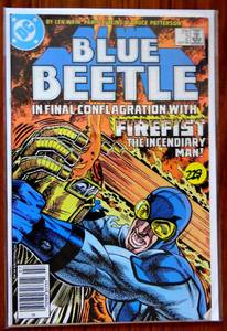 lot 229 image: Blue Beetle #2 Final Conflagration 1st Firefist Incendiary Man 1986 DC Comics $$