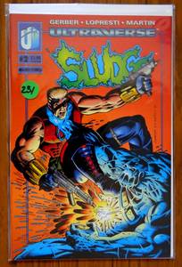 lot 231 image: Sludge #2 - Ultraverse - Hardcase App. (Malibu Comics, 1993)
