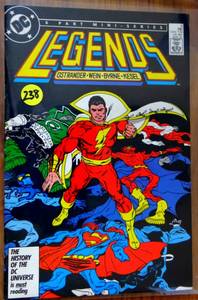 lot 238 image: Legends #5 (Mar 1987, DC Comics)