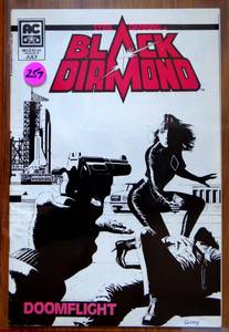 lot 257 image: Black Diamond (1983 series) #2 in Near Mint condition. Americomics  $$