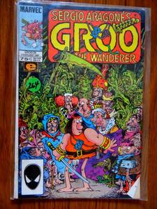 lot 264 image: GROO THE WANDERER #24 MARVEL COMICS 1987 VFNM