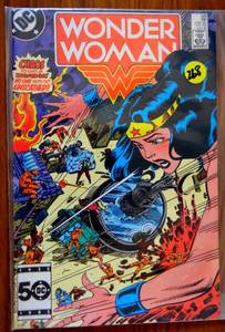 lot 268 image: KEY Comic 1985 Wonder Woman # 326 Chaos Reigns In Tropidor  - $$