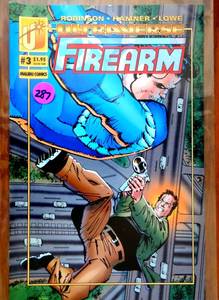 lot 287 image: Firearm Vol 1 # 3 November 1993 Malibu Comics NM $$