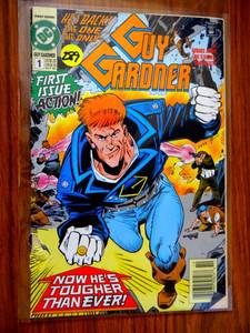lot 289 image: Guy Gardner #1  KEY 1st Appearance Bucky Sharp DCU Green Lantern Soon