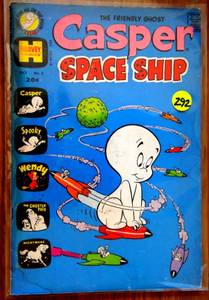 lot 292 image: VINTAGE Casper Space Ship #2 VG (1972)
