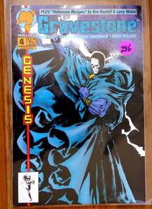 lot 296 image: Gravestone #4 Comic Book Malibu