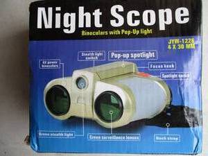 lot 58 image: New In Unopen Box - 4x30 Pop-up Light Scope Binocular Telescope without Battery