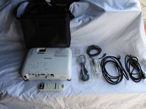 lot 65 image: EPSON-Portable Projector Model EX3240 With Remote