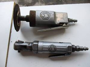 lot 70 image: MATCO TOOLS-  Pneumatic  Air Impact Wrench And Grinder