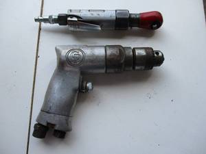 lot 72 image: Pneumatic  Air Impact Wrench And 1 Drill
