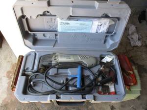 lot 132 image: Dremel Multi-Max, Versatile Tool Model MM-20, In Case With Extra Blades And Sanding Pads