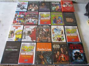 lot 12 image: 20-Mixed Titles DVDs Movies