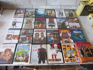 lot 41 image: 24 Mixed Titles DVDs In Cases