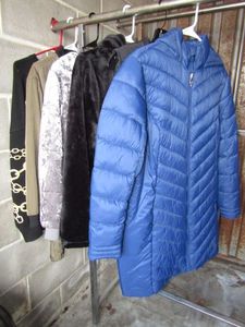 lot 78 image: Assorted jackets and sweaters, including Zara, Spyder, Romeo  Juliet Couture, and Love Tree