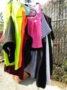 lot 115 image: Assorted womens athletic clothing, including Abercrombie & Fitch, Zara, Pink Ultimate, Specialized, and more