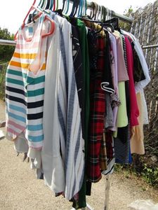 lot 114 image: Assorted womens casual and formal clothing, including Ostradivarius, Ralph Lauren, Zara, and more