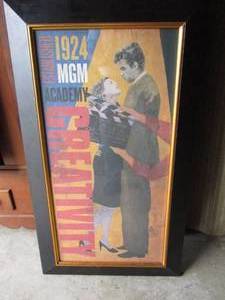 lot 43 image: 1998-Movie Poster, Copy Of 1924 MGM Creativity Academy Poster,