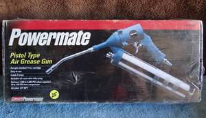 lot 25 image: POWERMATE PISTOL TYPE AIR GREASE GUN - NEWSEALED