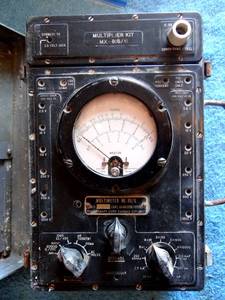 lot 35 image: Vintage Military TS-352 AU Multiplier Kit 815 AU Multimeter ME-9E $$$