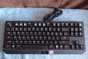 lot 38 image: Razer Blackwidow Tournament Edition Chroma v2 Mechanical Gaming TKL Keyboard