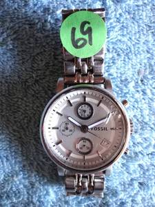 lot 69 image: Mens Fossil 250901 Watch - STAINLESS BRACELET