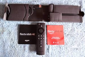 lot 104 image: AMAZON FIRESTICK 4K - COMPLETE