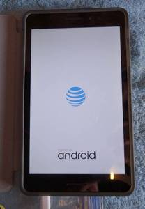 lot 106 image: ZTE K88 Tablet 8 WiFi  AT&T Tablet 16GB - WCASE - WORKING FINE