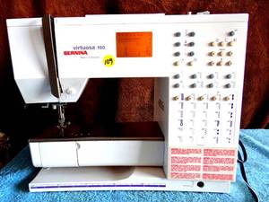 lot 109 image: RARE Bernina Virtuosa 160 Sewing Machine - CHECK COMPS $$$$