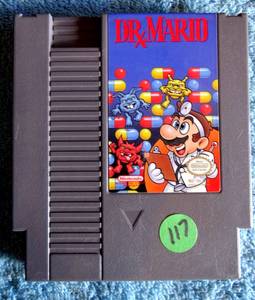 lot 117 image: Dr. Mario - Nintendo NES Game Authentic